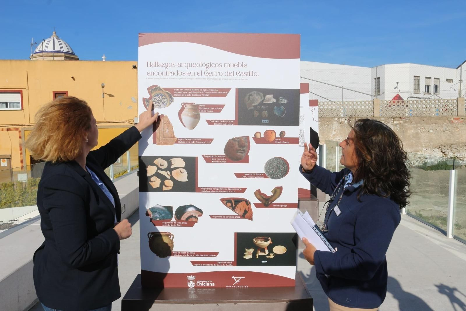 Un momento de la presentación de esta muestra.