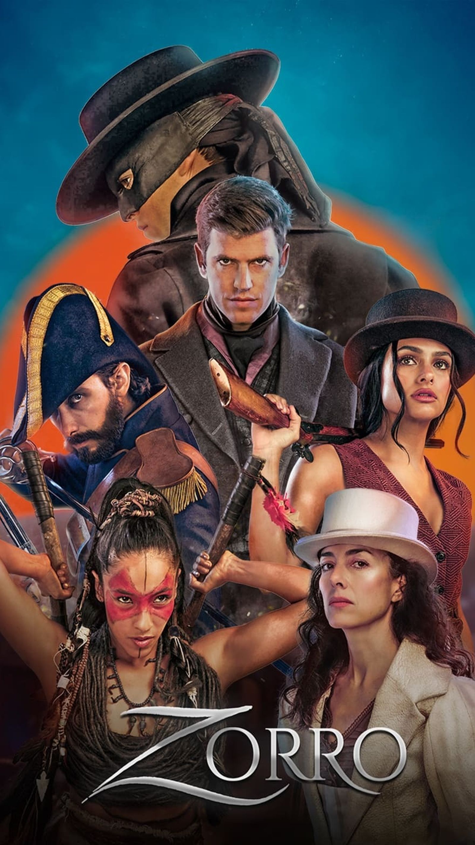 Cartel de la serie  'Zorro'