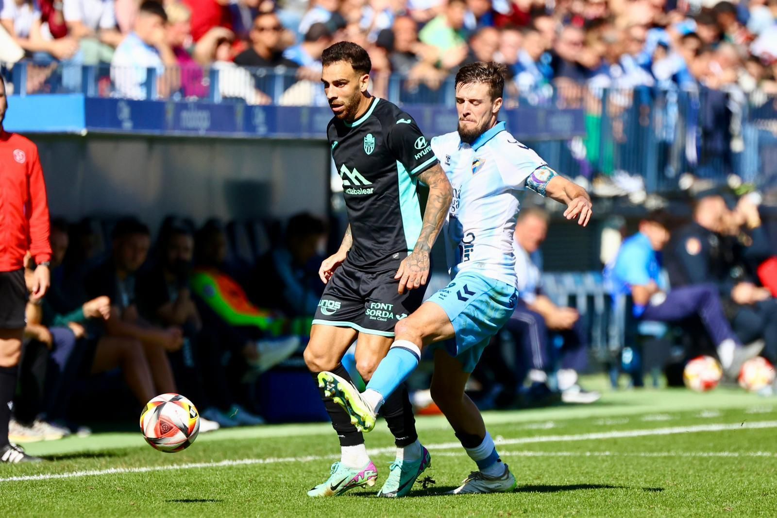 El Málaga CF - Atlético Baleares, en fotos