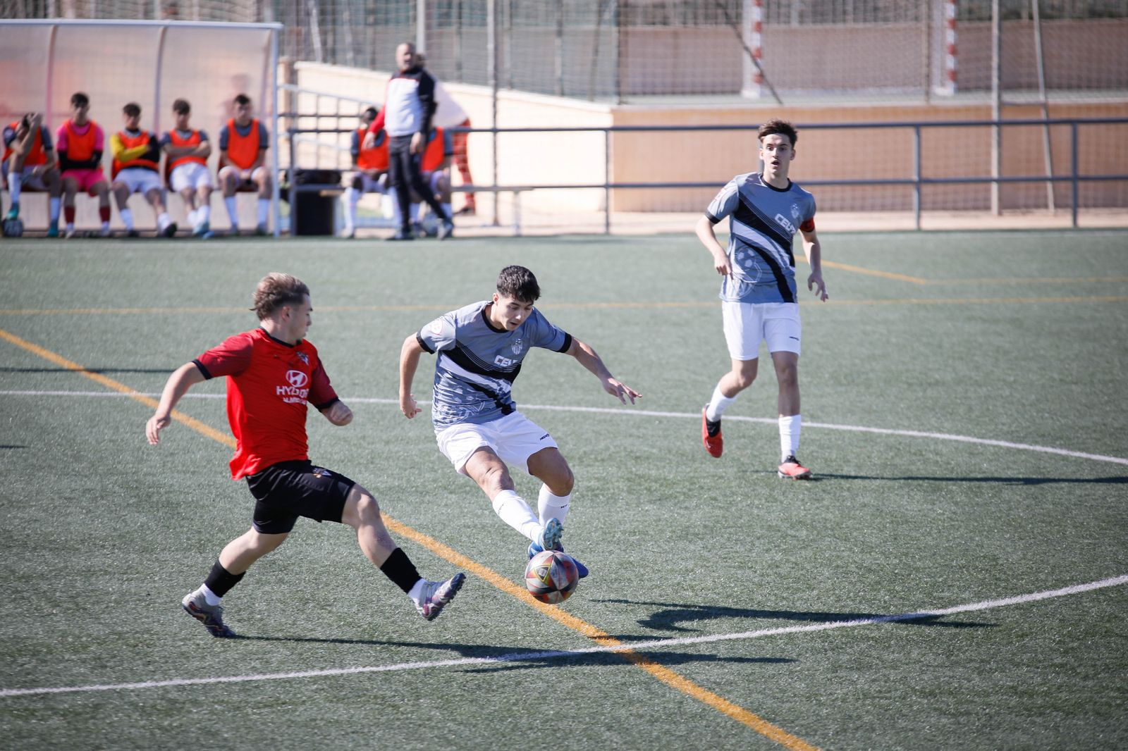 Imágenes del partido entre la Cañada y el Sporting Atlético