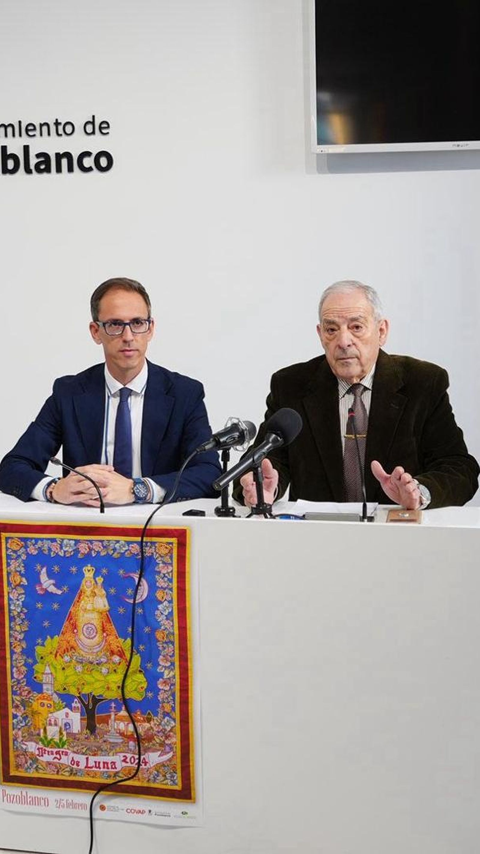 Presentación de la romería de la Virgen de Luna en Pozoblanco.