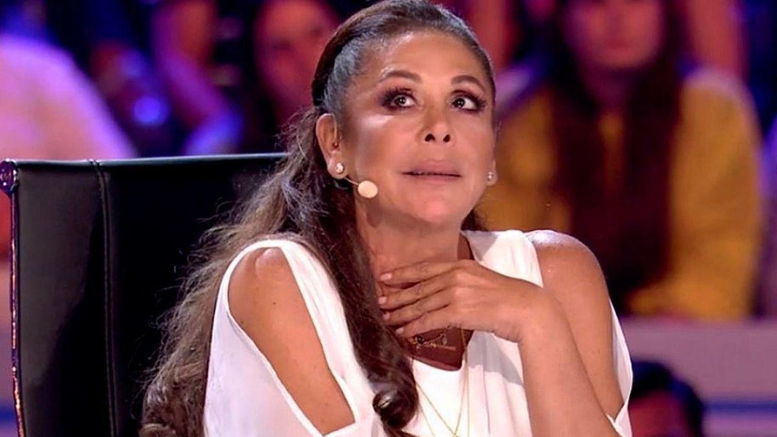 Isabel Pantoja en un 'talent' de Telecinco