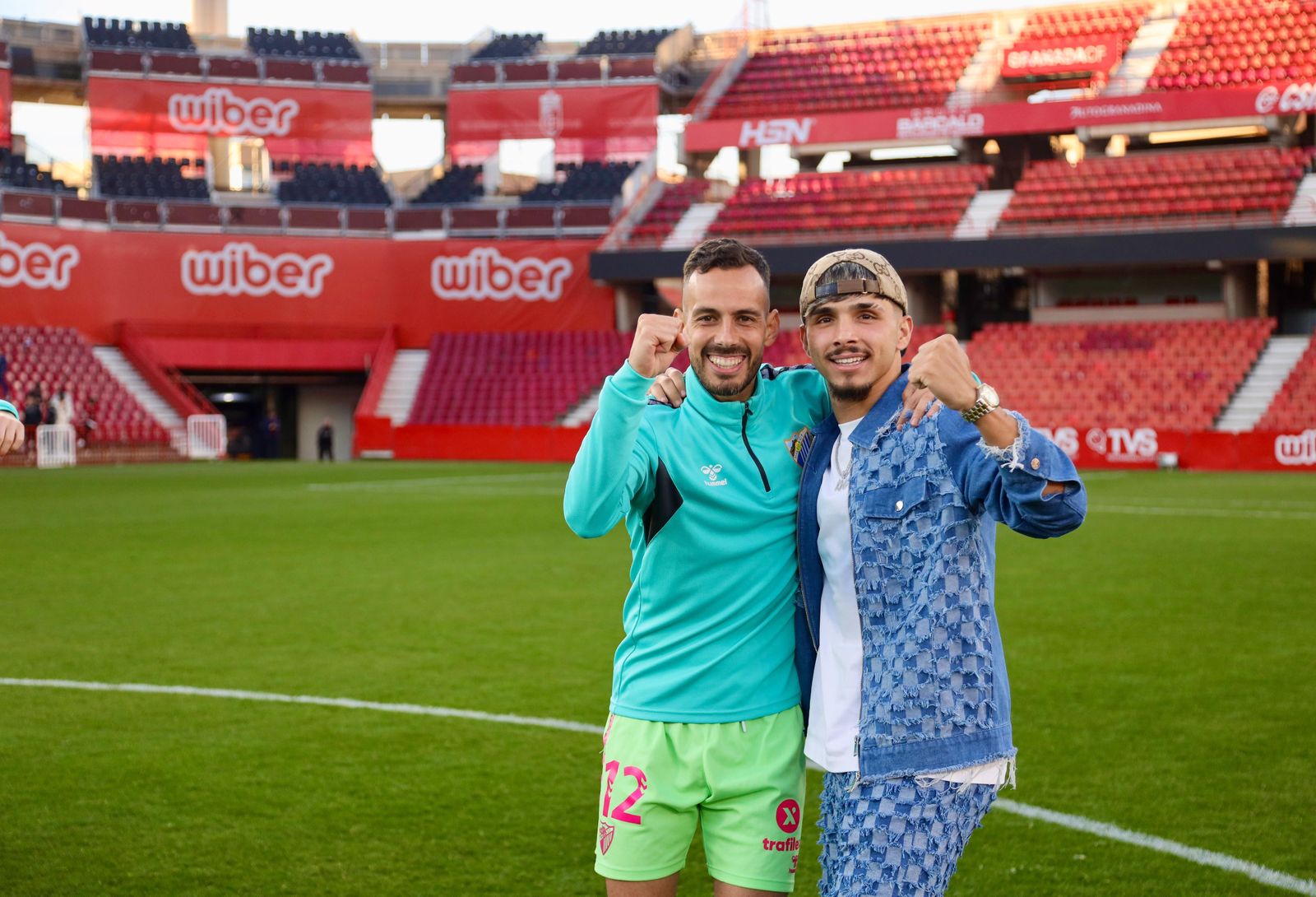 Las fotos del Recreativo Granada - Málaga CF