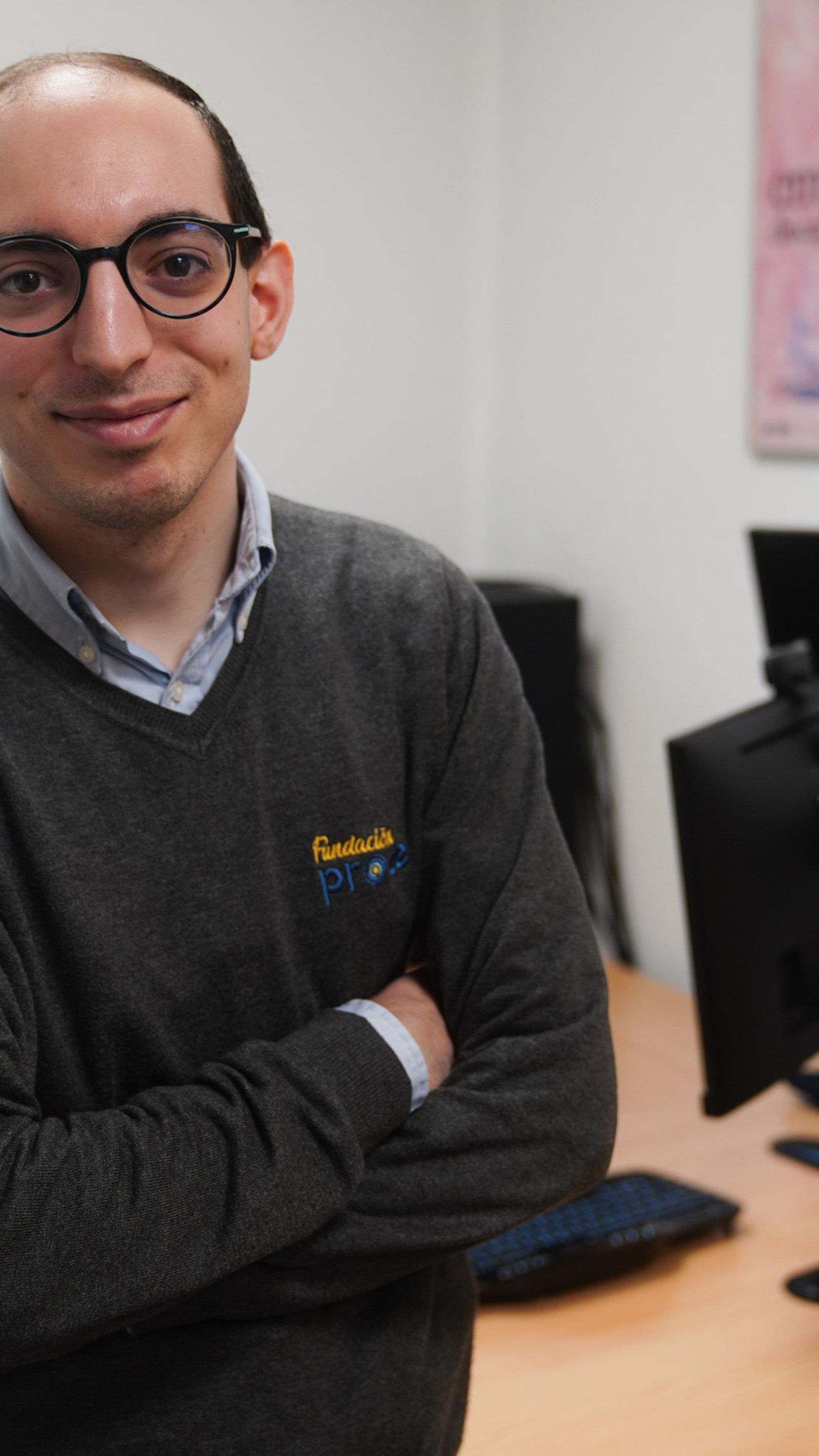 Pedro Cabrera, empleado de Prode.