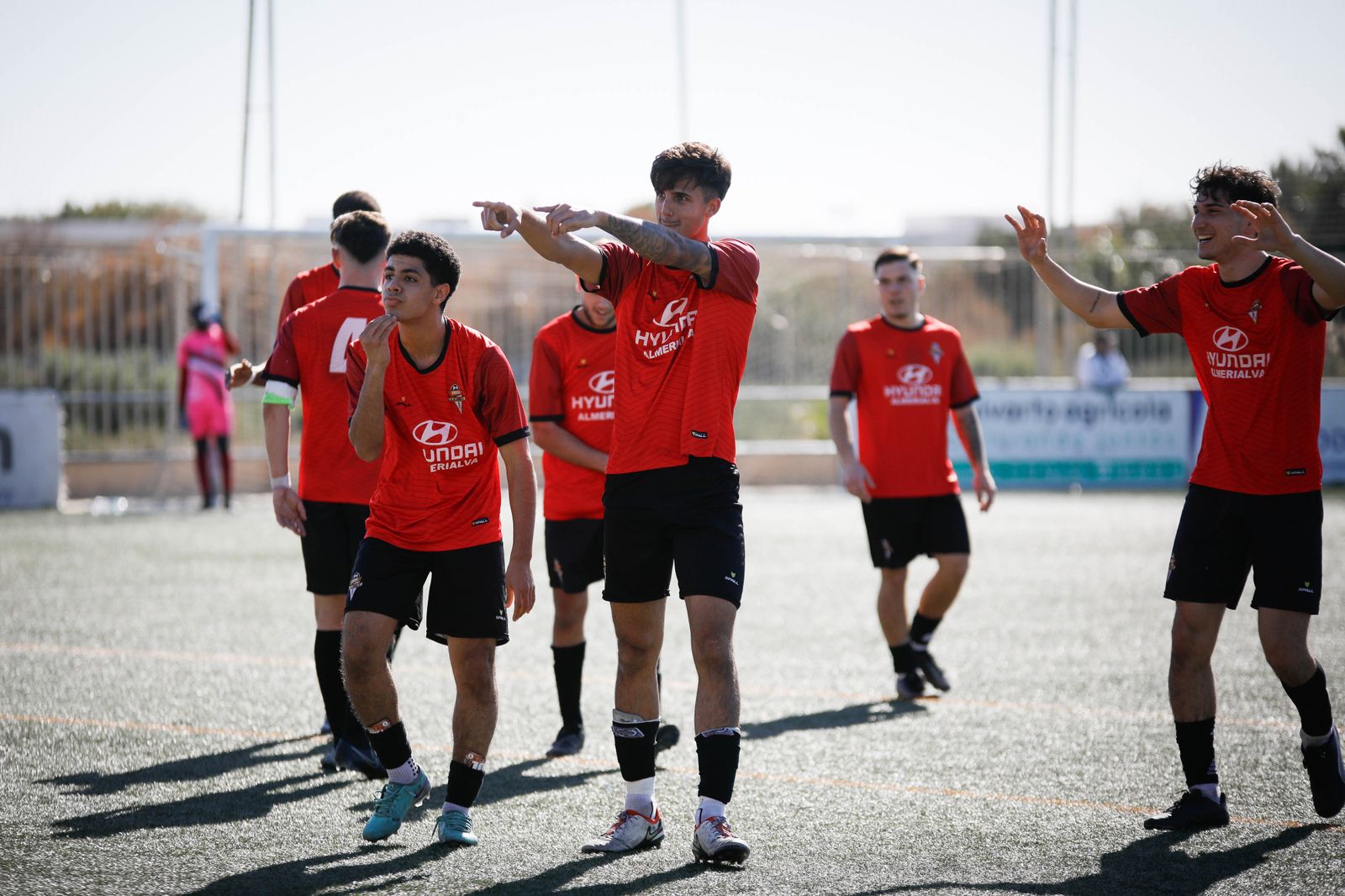 Imágenes del partido entre la Cañada y el Sporting Atlético