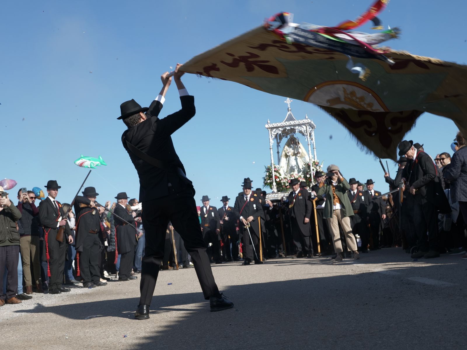 La romería de traída de la Virgen de Luna de Pozoblanco, en imágenes