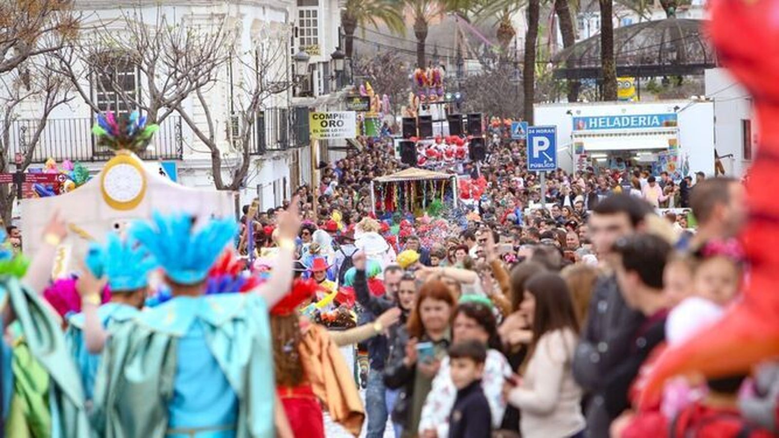 Imagen de archivo de la Cabalgata del Humor.