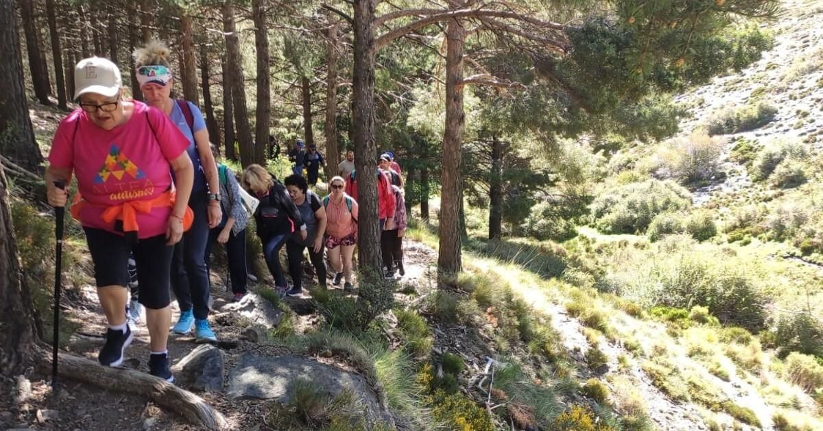 Uno de los anteriores senderos.