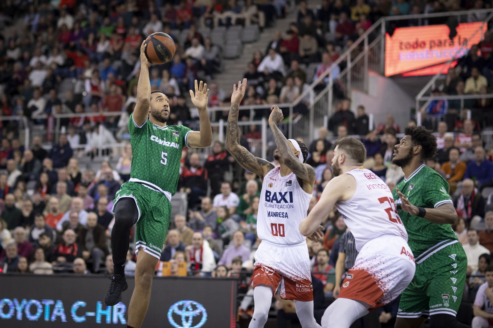 Las mejores imágenes del Covirán Granada - Baxi Manresa