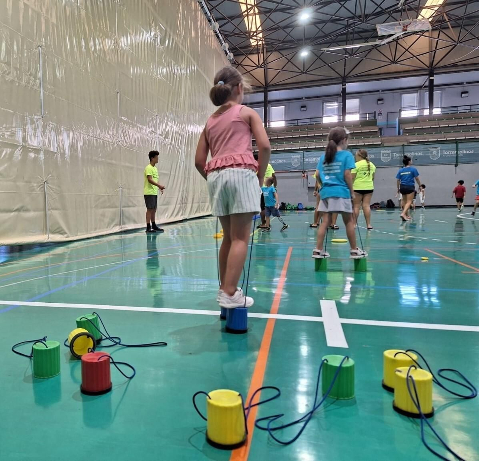 Un campamentos escolar en una imagen de archivo.