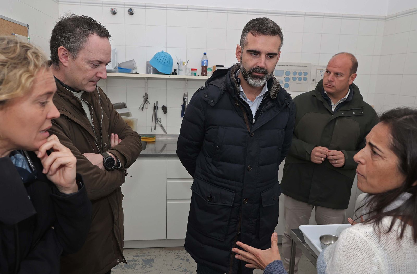 La visita de Ramón Fernández Pacheco al Cegma de Algeciras, en imágenes