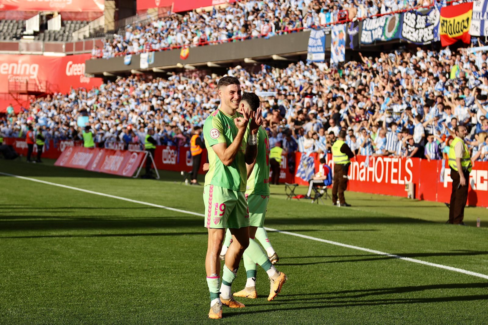 Las fotos del Recreativo Granada - Málaga CF
