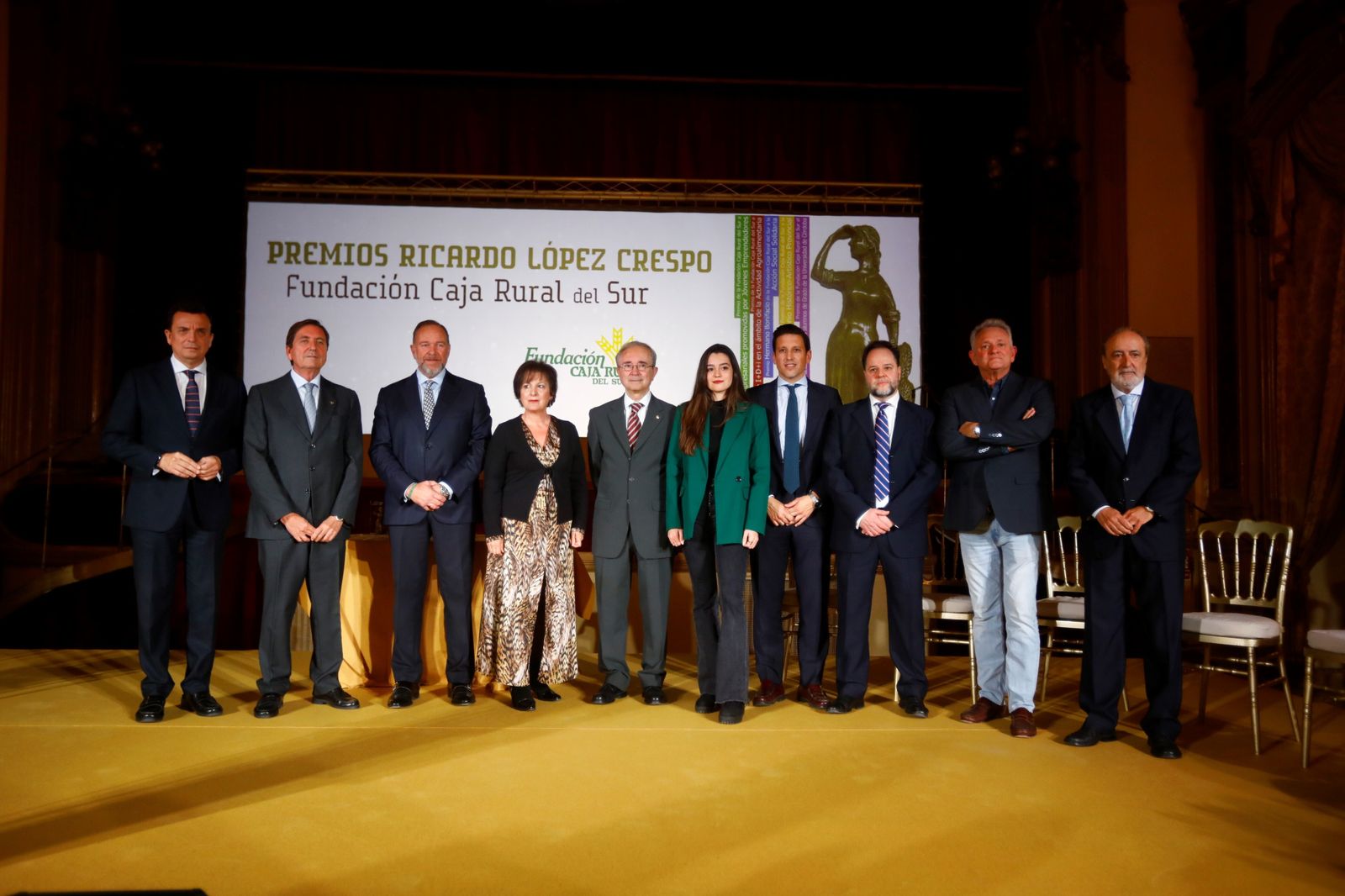 La entrega de los Premios Ricardo López Crespo de la Fundación Caja Rural del Sur, en imágenes