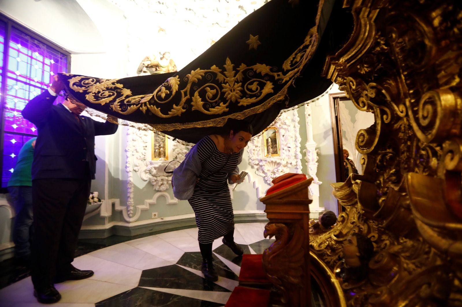 Las imágenes de la presentación de los niños a la Virgen de los Dolores de Córdoba