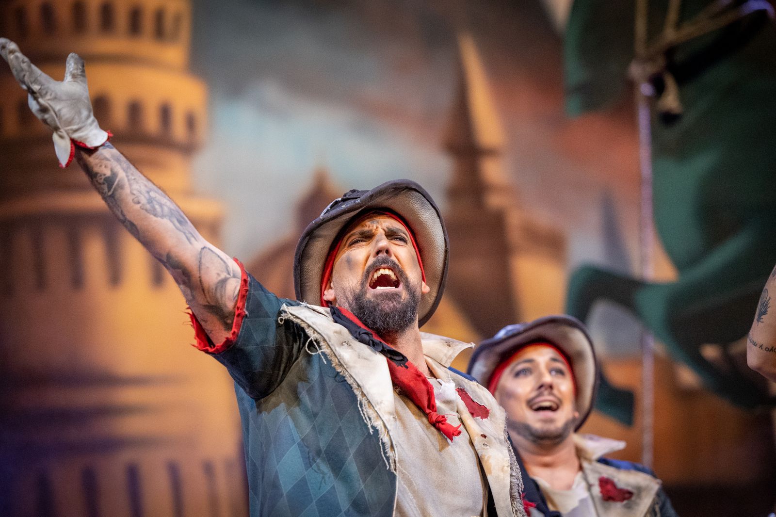 Comparsa Los sacrificaos