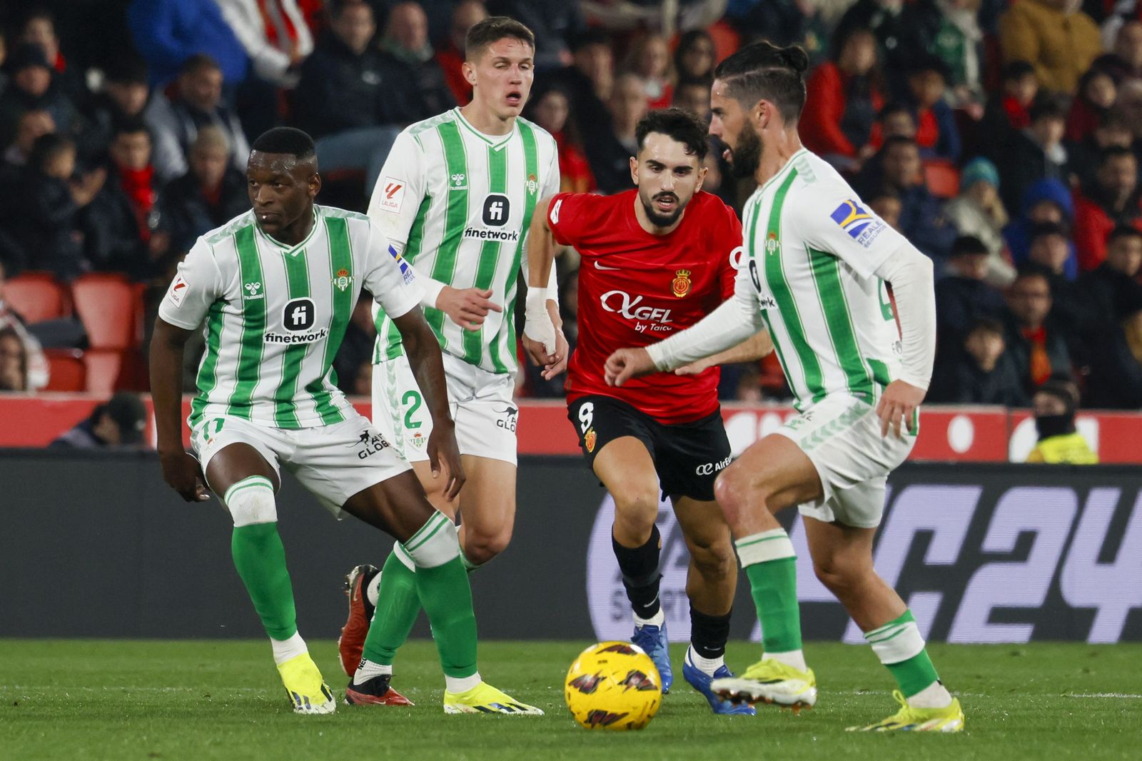 Las mejores fotos del Mallorca - Betis