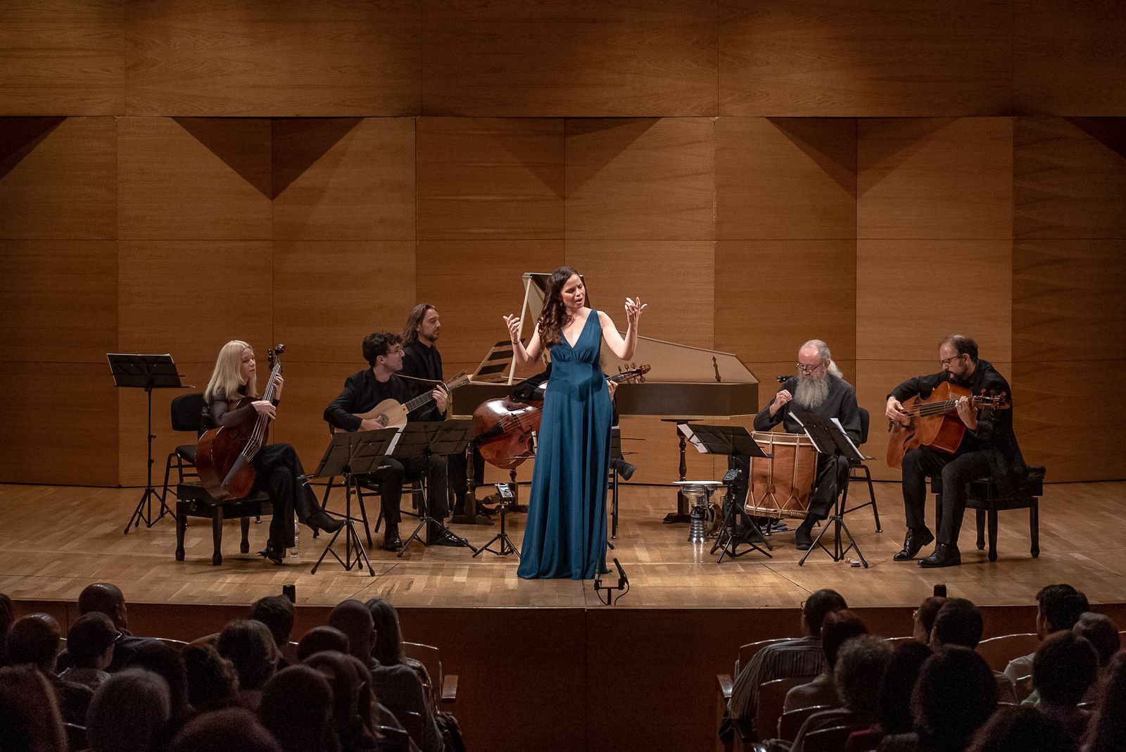 Quiteria Muñoz y Accademia del Piacere en el Espacio Turina
