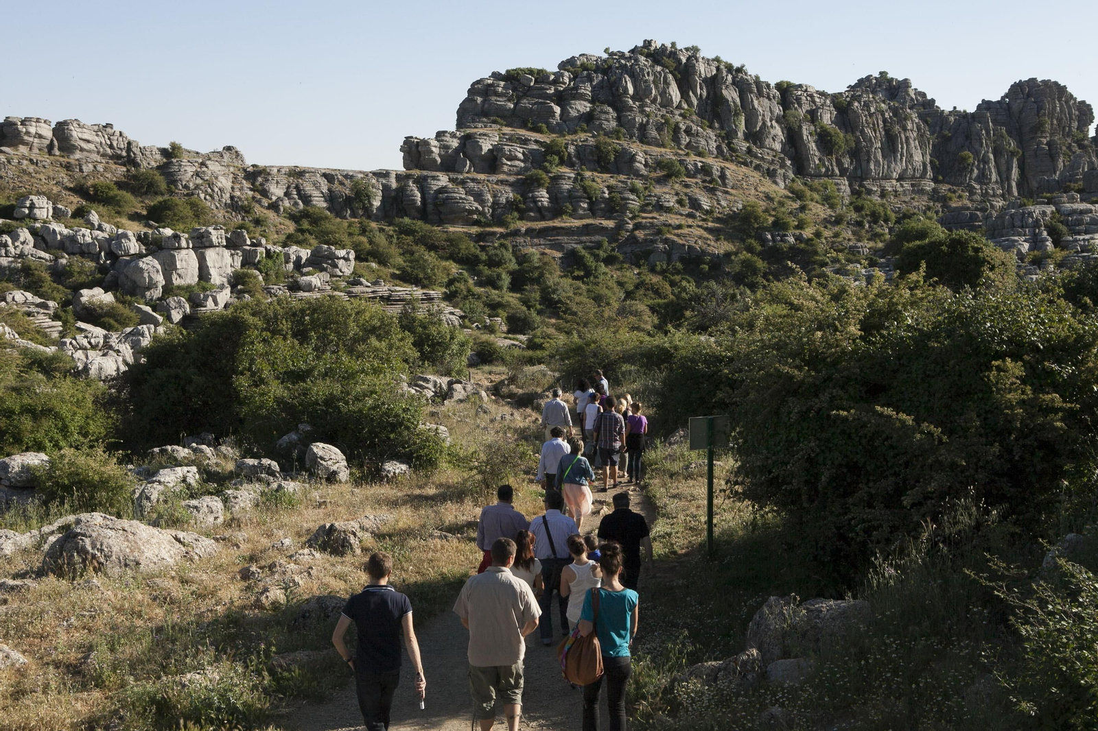 El Torcal es uno de los principales recursos turísticos de Antequera.