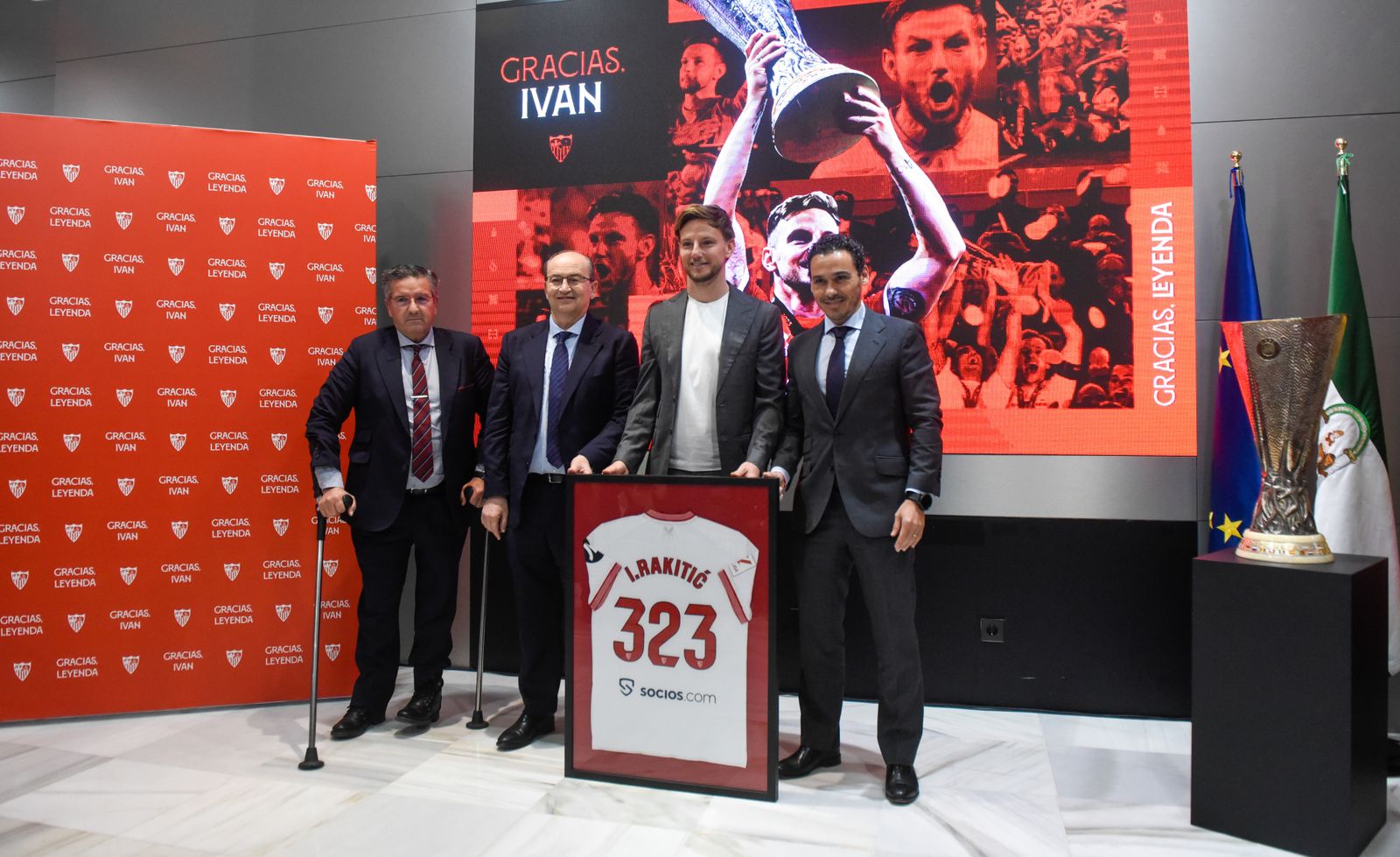 Despedida de Rakitic del Sevilla