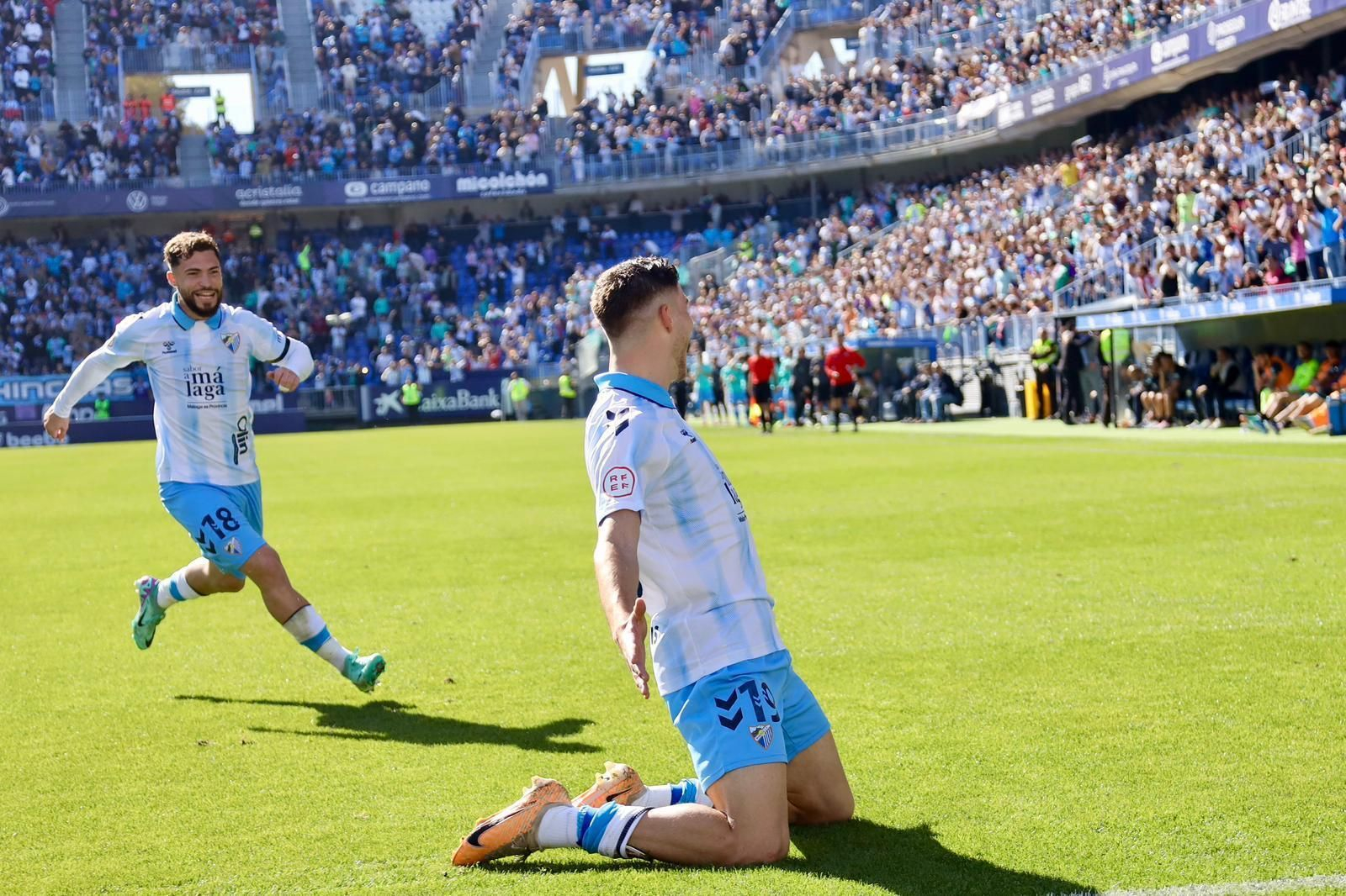 El Málaga CF - Atlético Baleares, en fotos