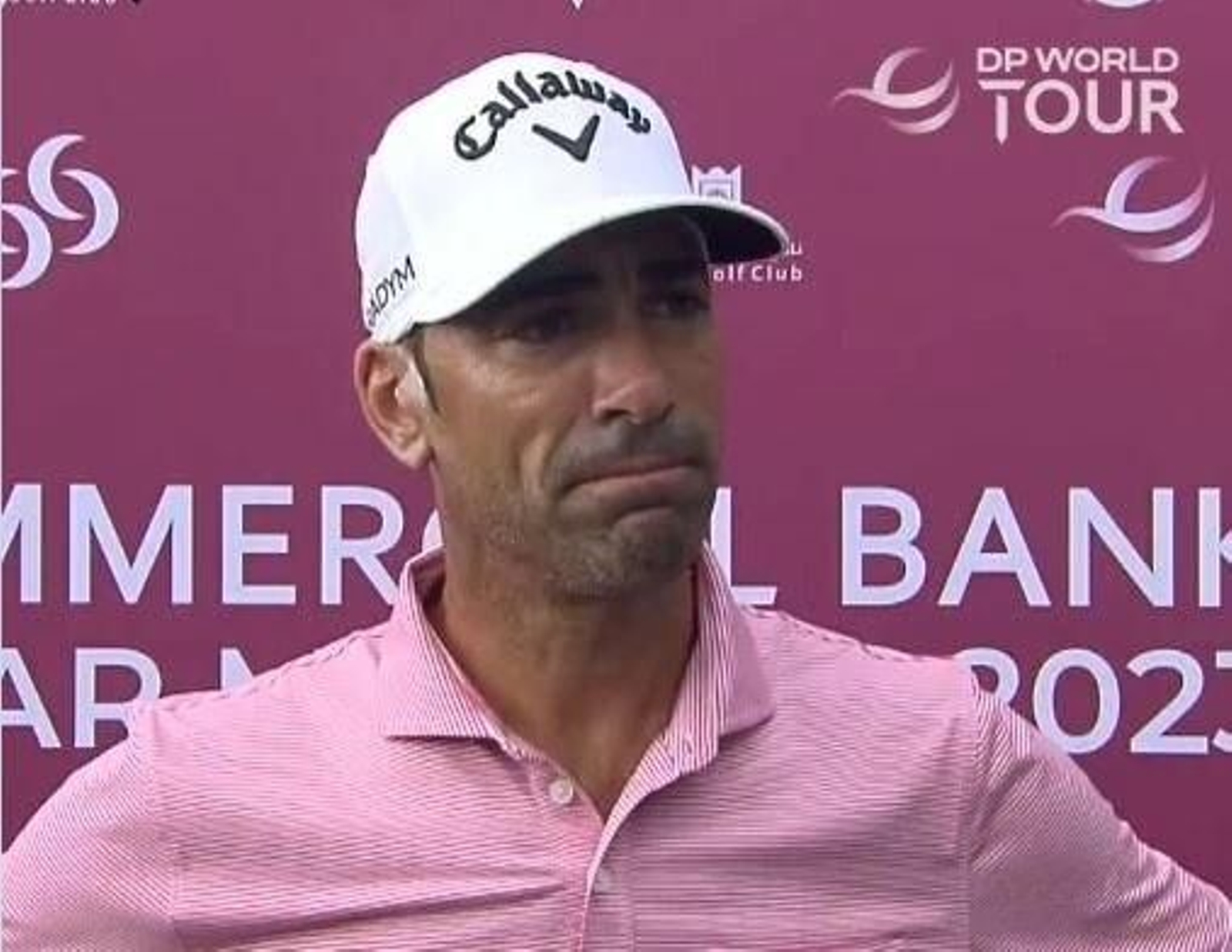 El golfista guadiareño Álvaro Quirós