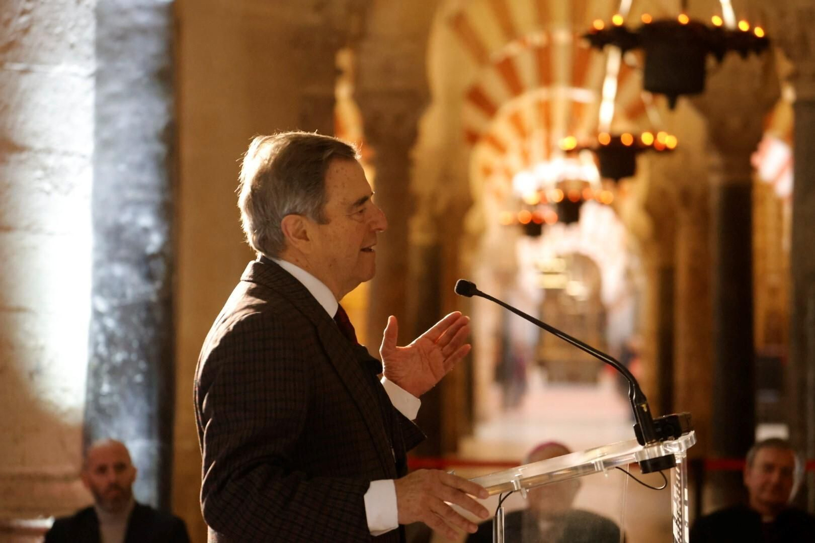 Las fotografías del inicio de las obras de restauración de la Maqsura de la Mezquita-Catedral de Córdoba