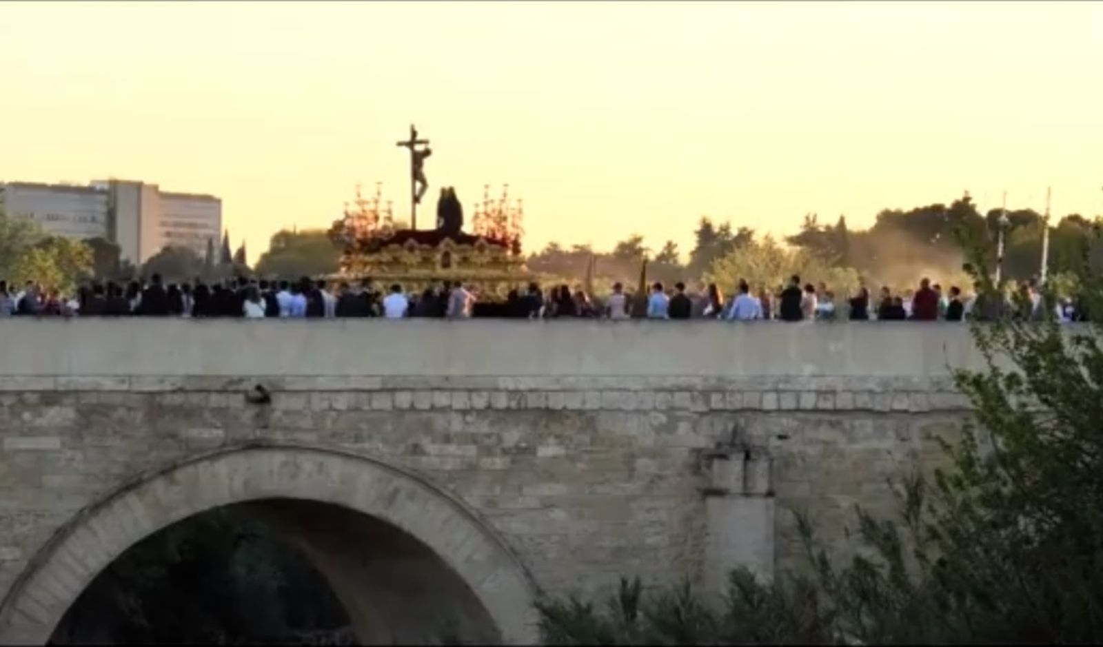 Uno de los fotogramas del vídeo 'Córdoba, capital cofrade'