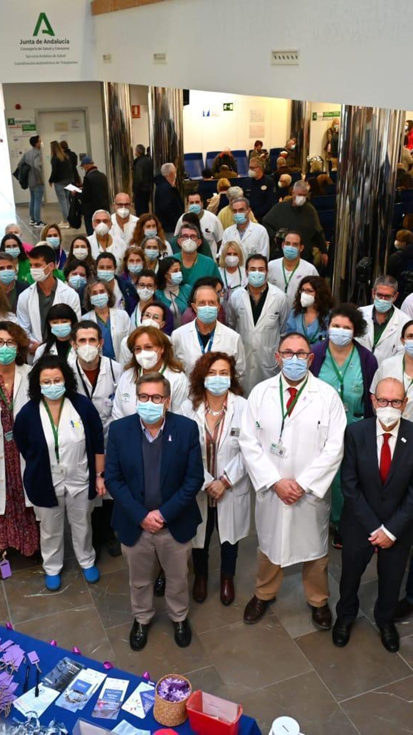 Acto este viernes en el Clínico por el Día Mundial contra el Cáncer.