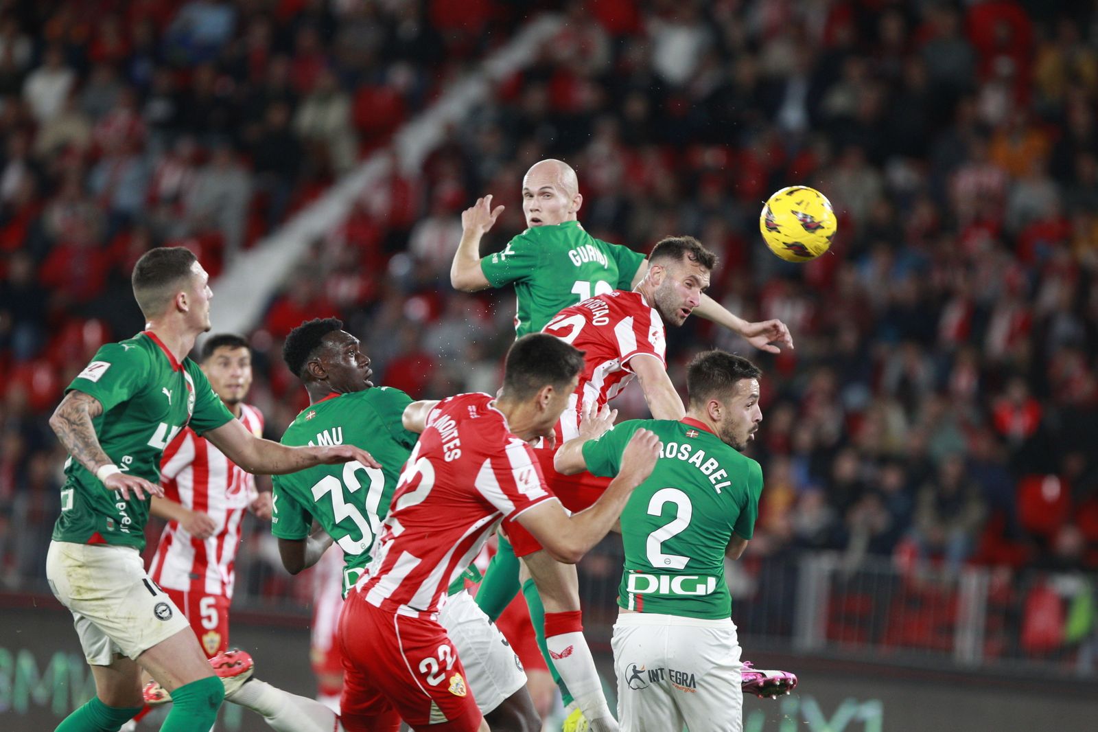 Imágenes del partido U.D. Almería-Deportivo Alavés