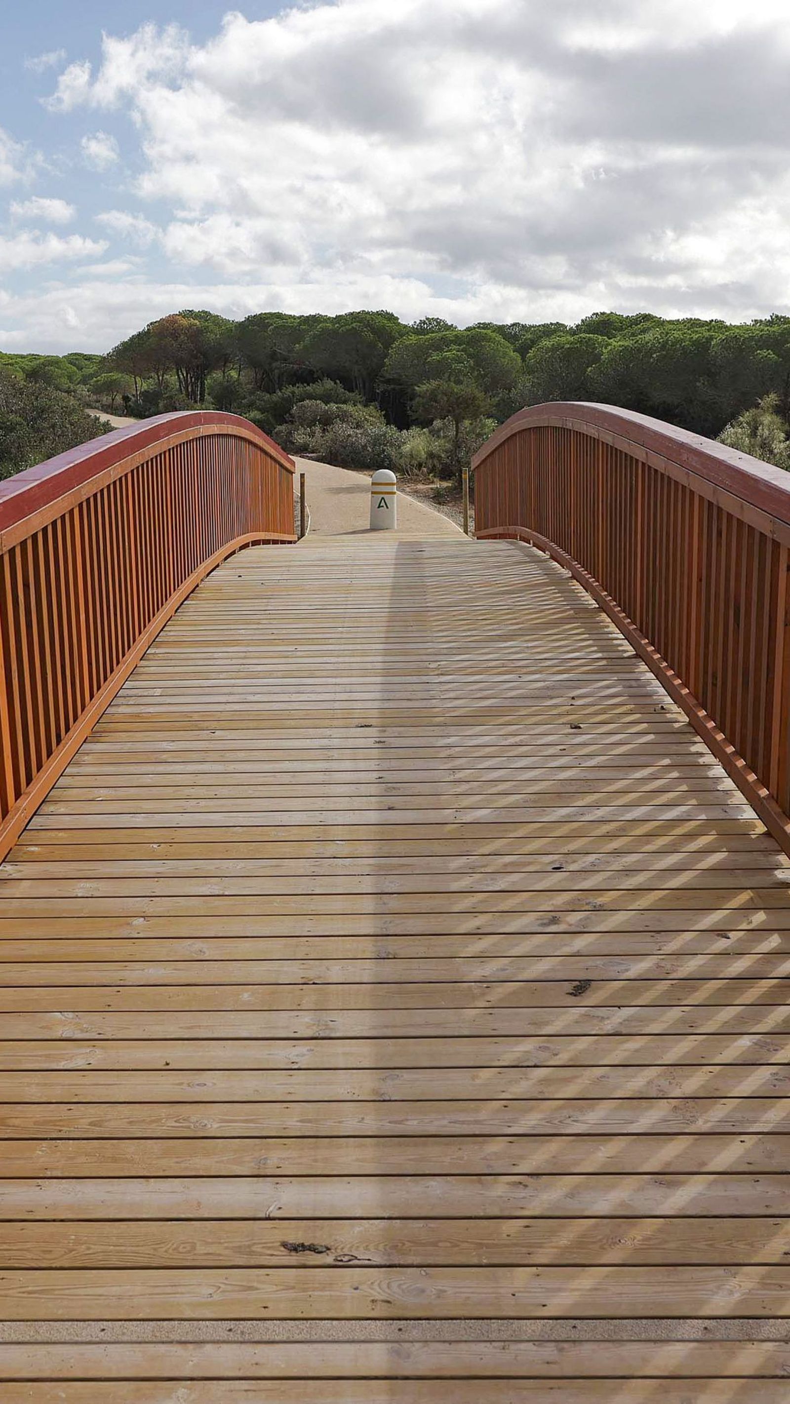 El nuevo puente que une Tarifa con la ruta del EuroVelo.
