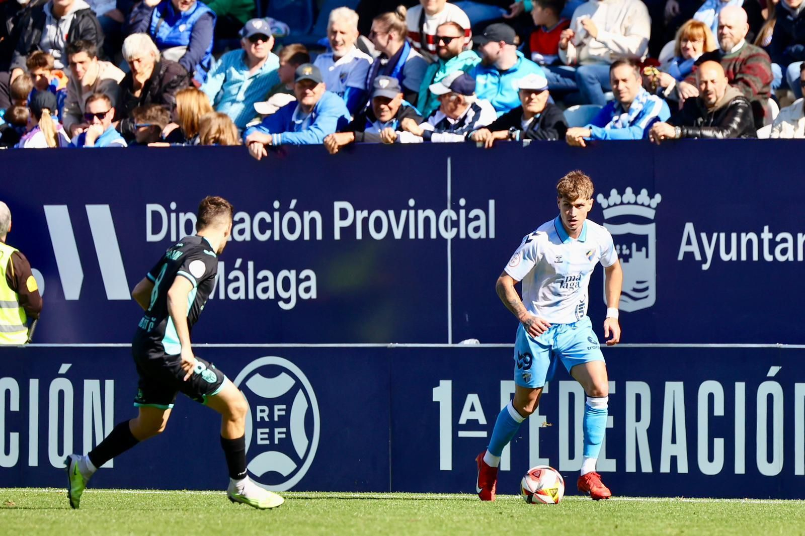 El Málaga CF - Atlético Baleares, en fotos