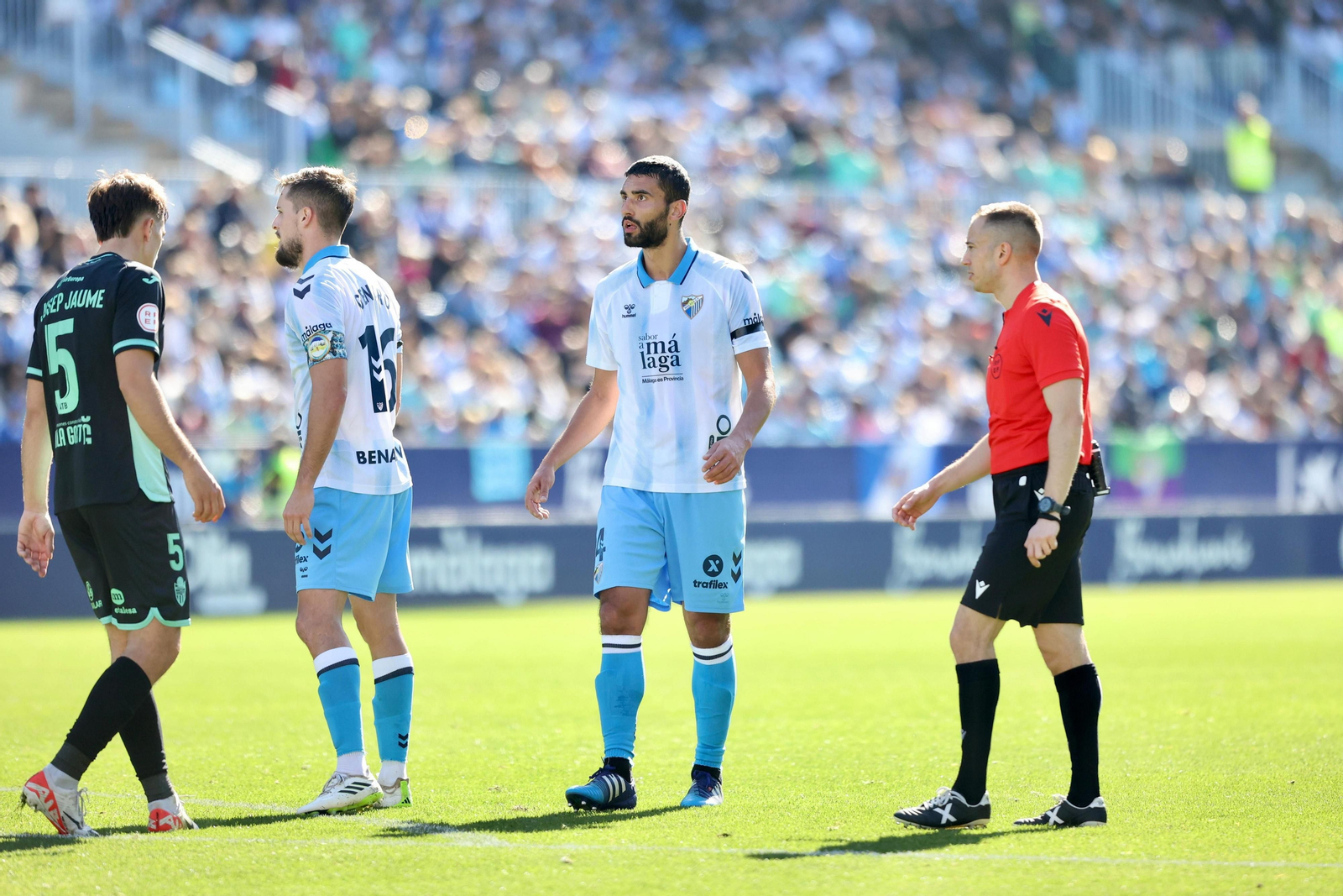 El Málaga CF - Atlético Baleares, en fotos