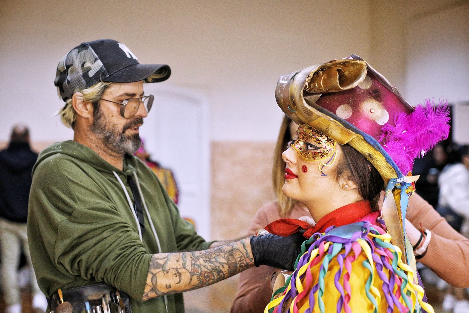 Comparsa 'La chirigotera'