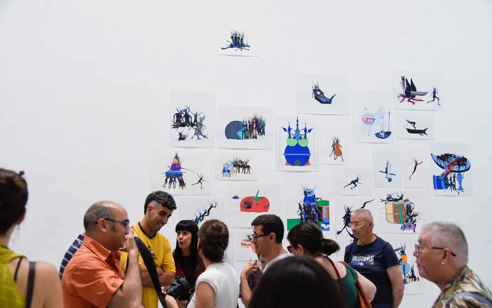 Imágenes de la exposición 'La última pintura' en el Centro Andaluz de Arte Contemporáneo