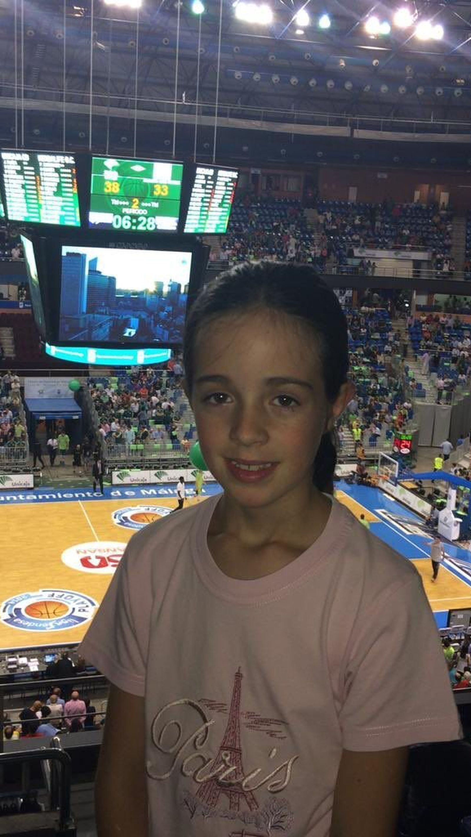 Rocío Ramírez, en el Carpena