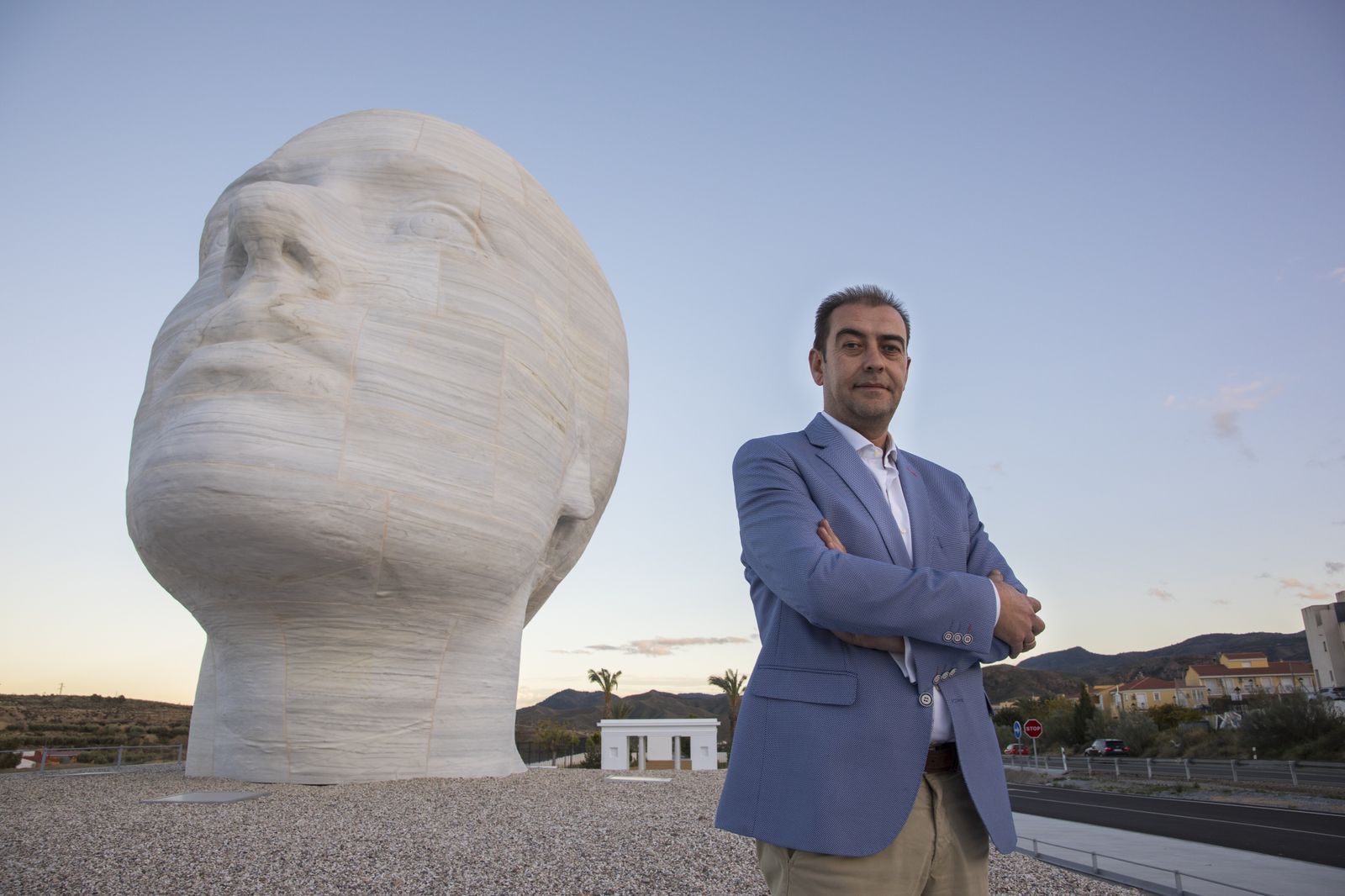 Jesús Posadas, presidente de los empresarios del mármol.