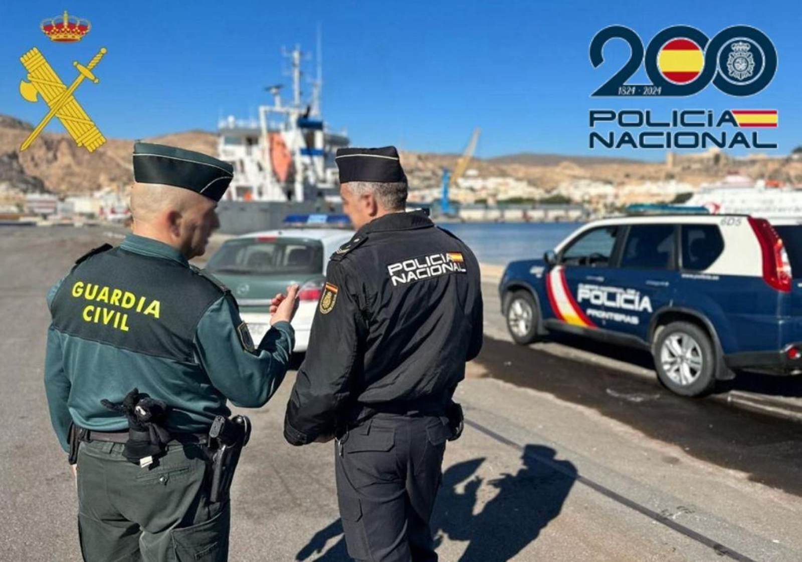 Agentes de ambos cuerpos policiales han desarrollado la operación.