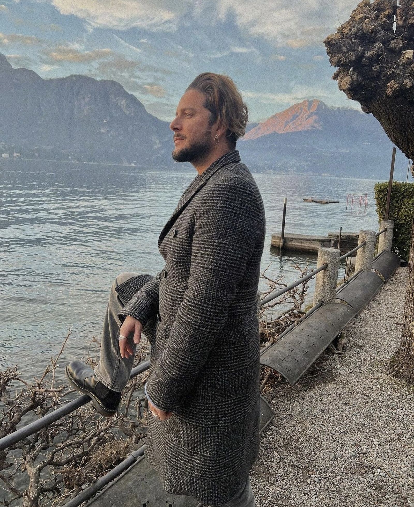 La espectacular cabaña con vistas en la que Manuel Carrasco se alojó a su paso por Italia