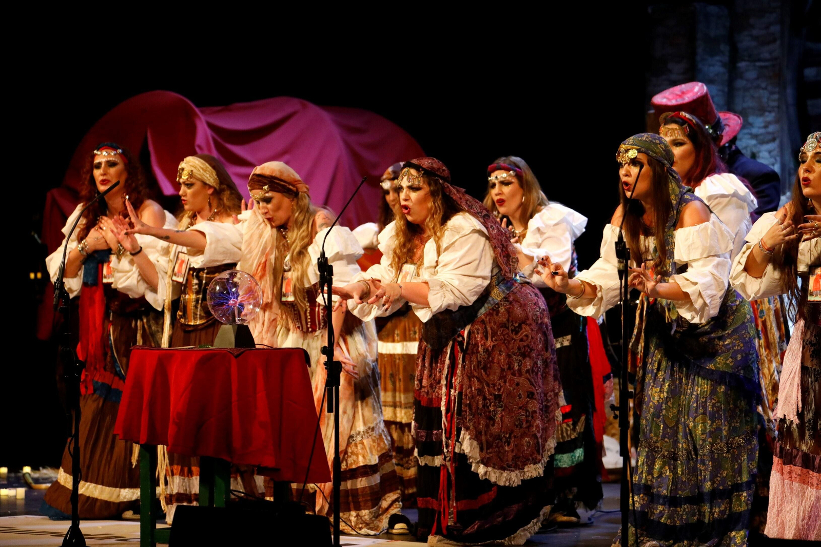 Las imágenes de la última sesión de preliminares del Concurso de Agrupaciones del Carnaval de Córdoba