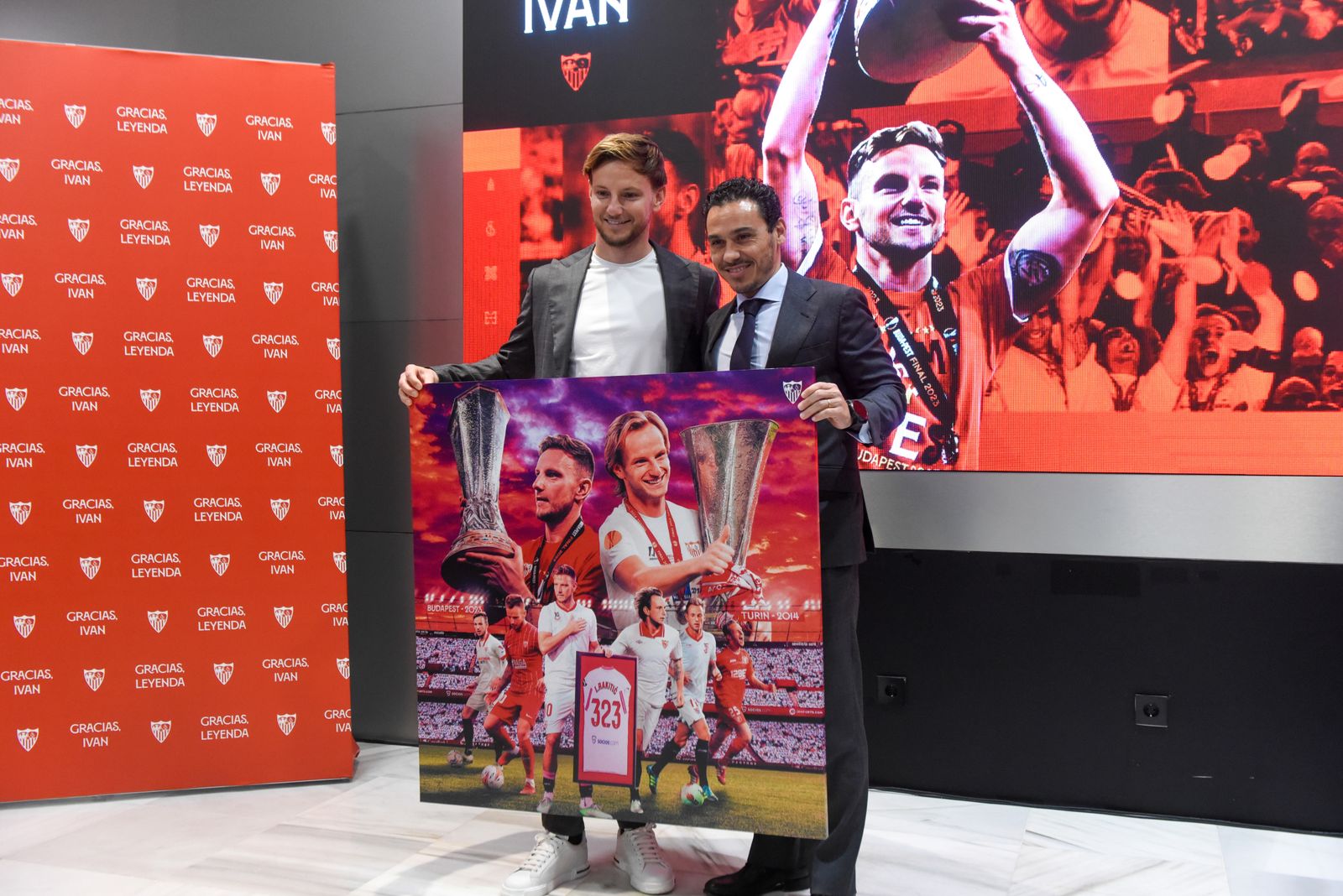 Despedida de Rakitic del Sevilla