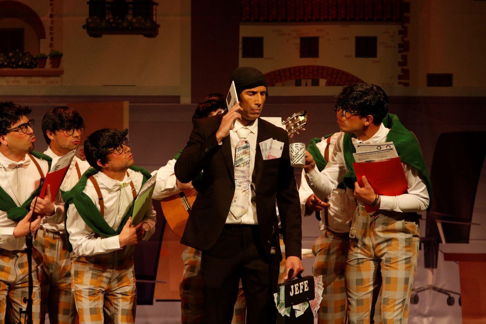 La primer sesión del Concurso de Agrupaciones del Carnaval de Córdoba, en imágenes