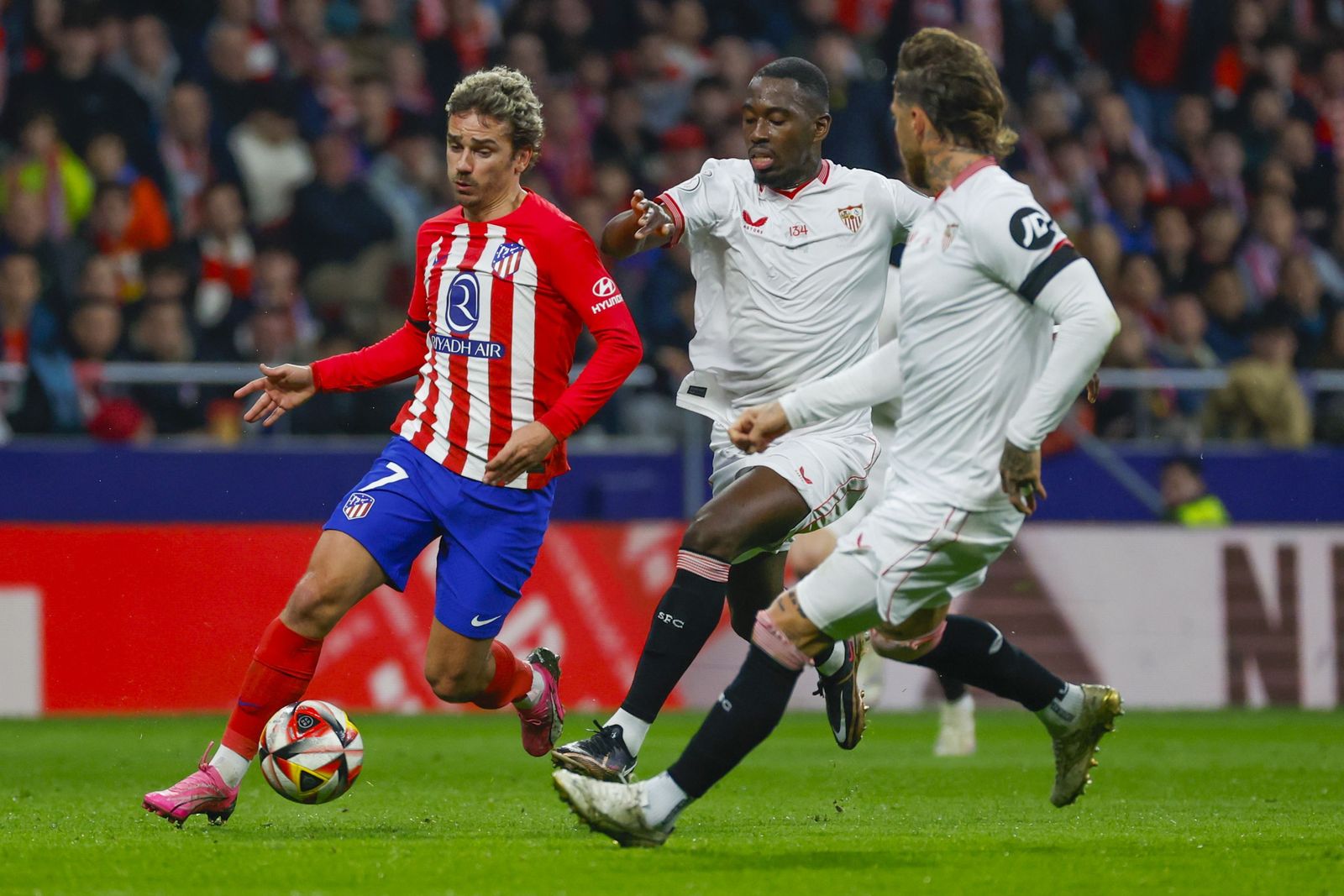 Las fotos del Atlético de Madrid - Sevilla en cuartos de la Copa del Rey