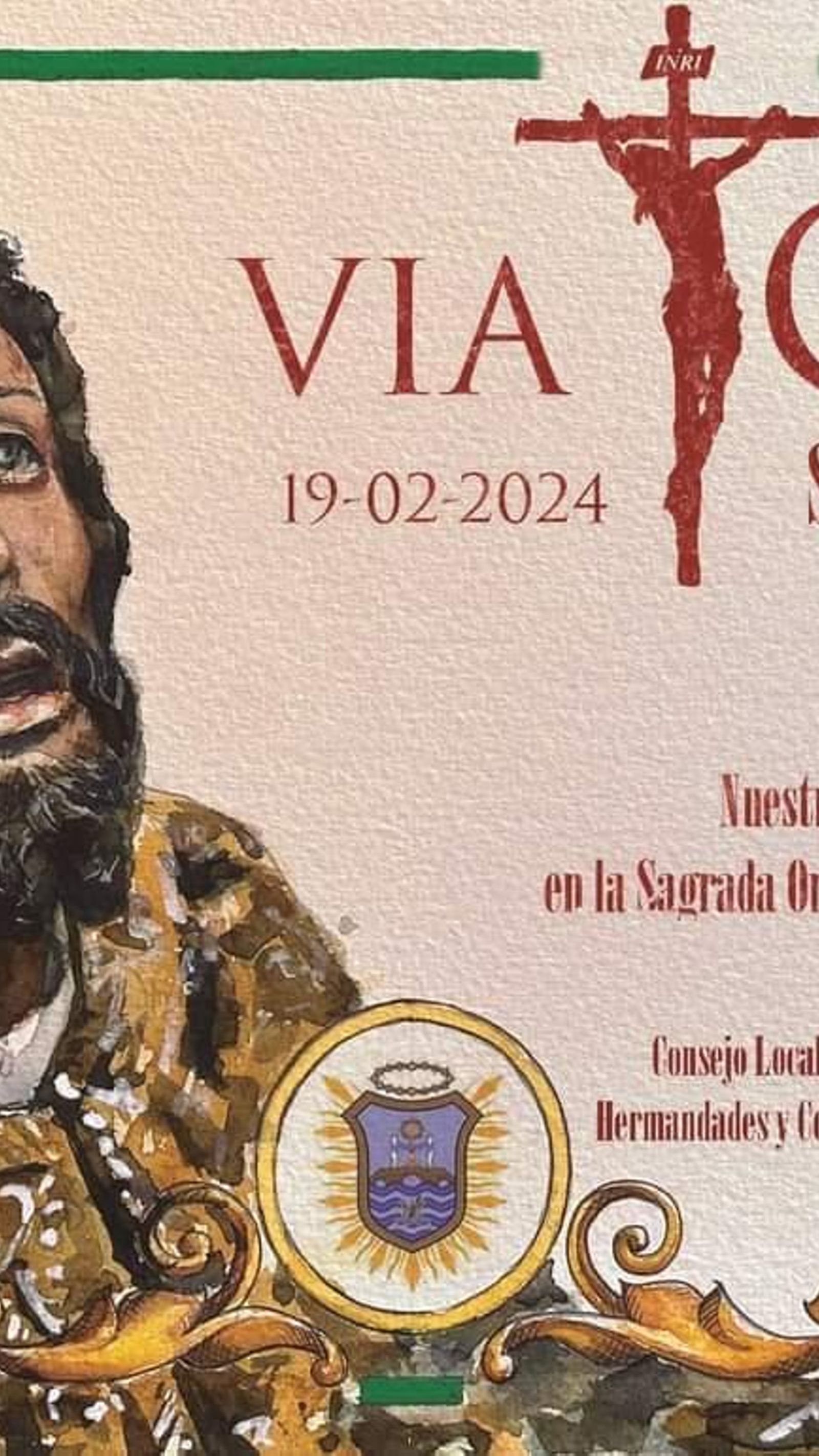 Cartel del Vía Crucis de San Fernando 2024