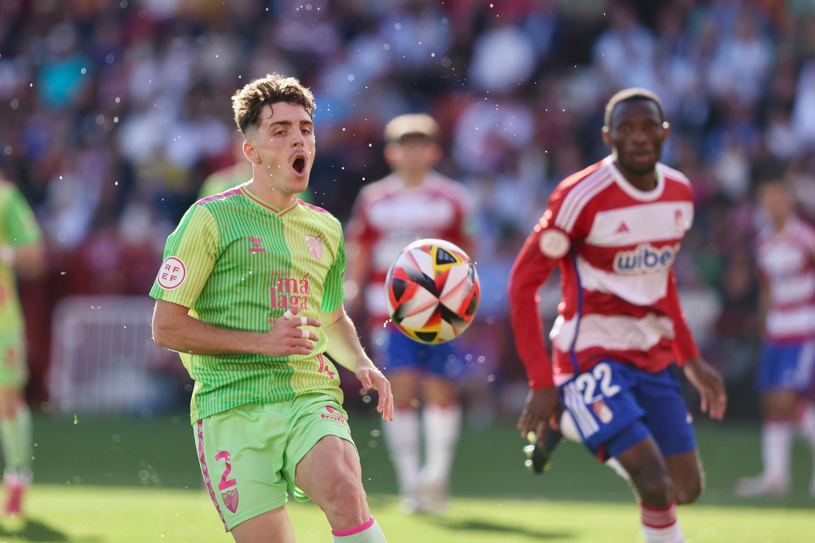 Las fotos del Recreativo Granada - Málaga CF