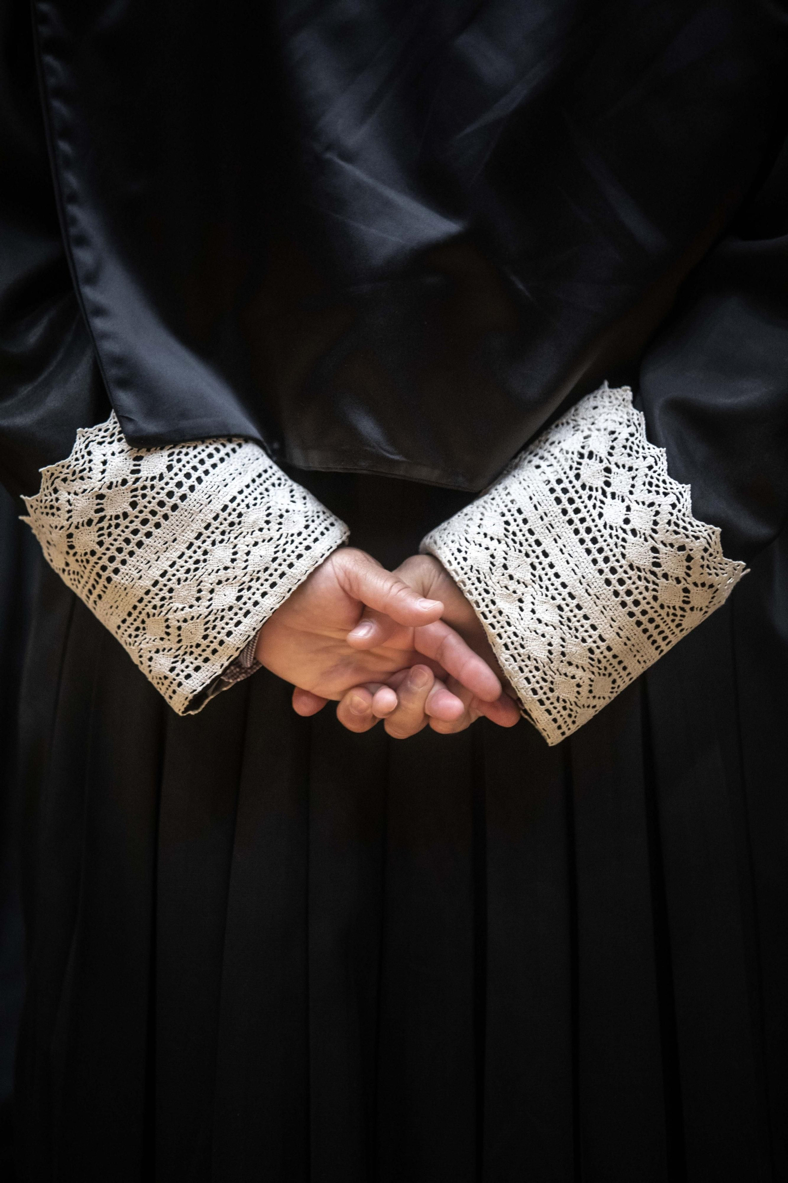 Detalle de una toga.