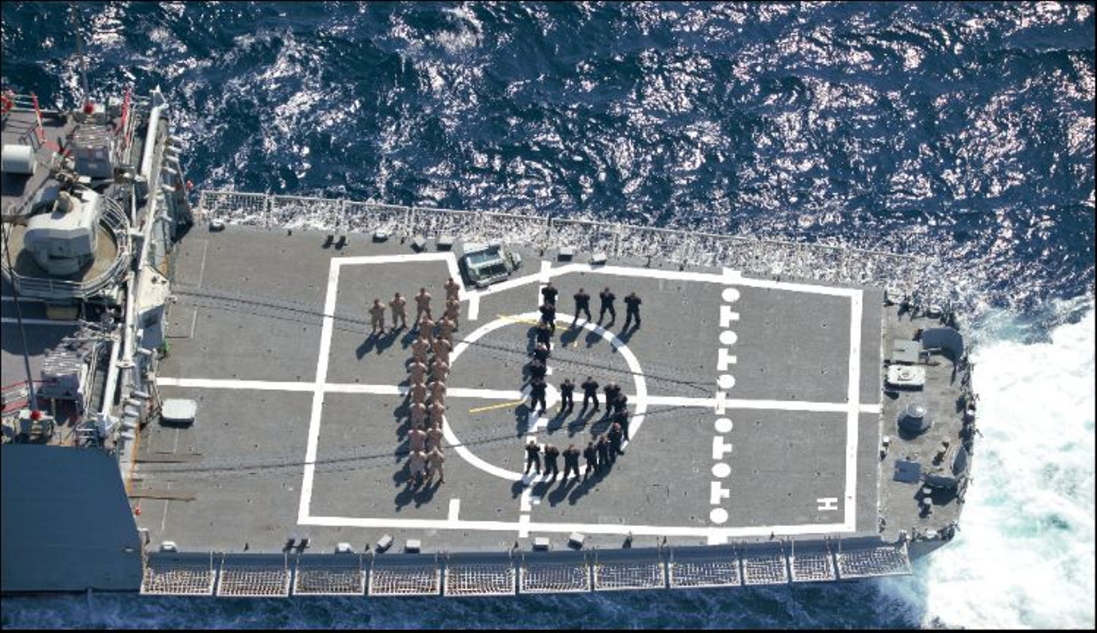 La fragata en su 15 aniversario.