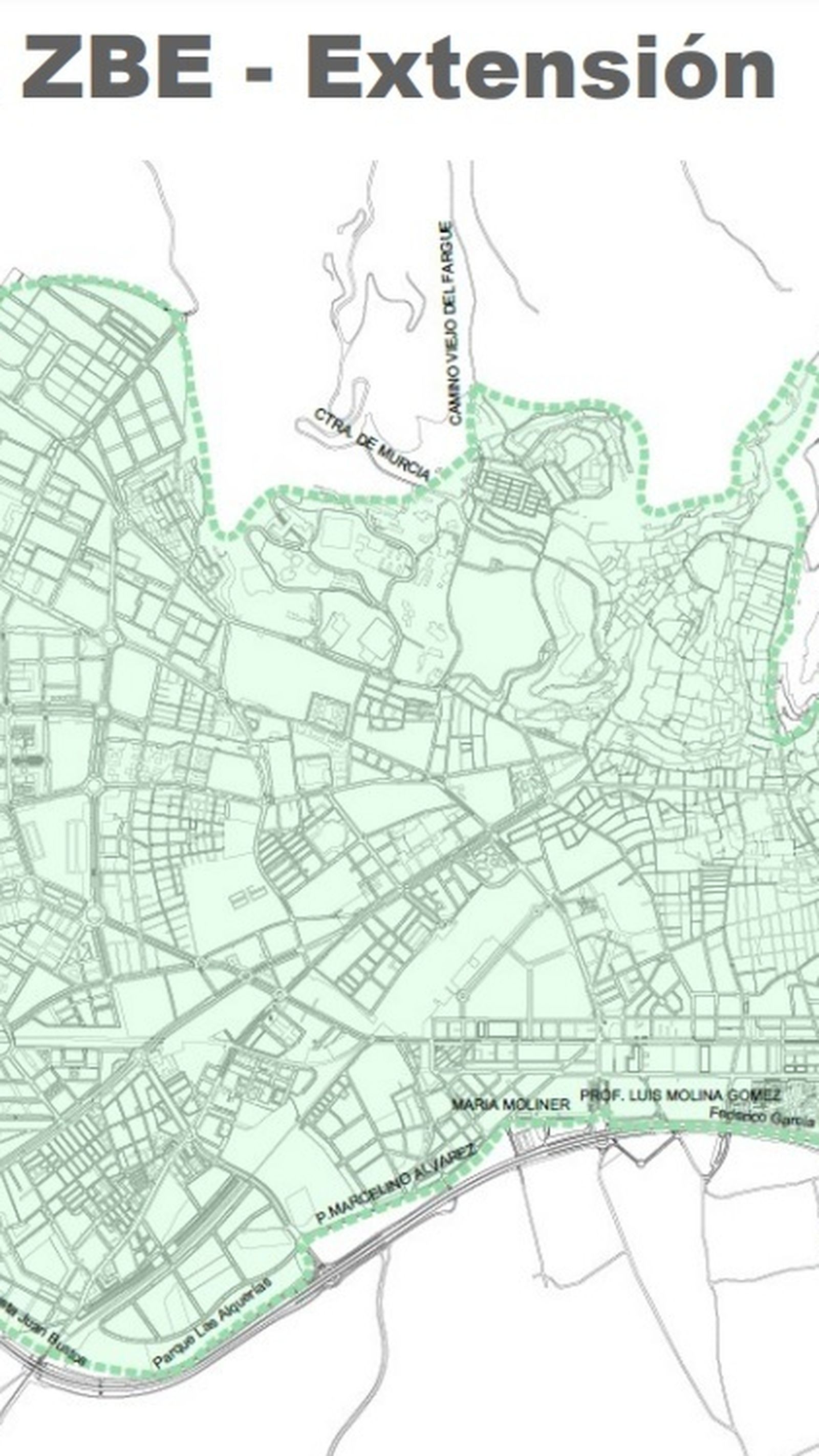 Extensión de la Zona de Bajas Emisiones.