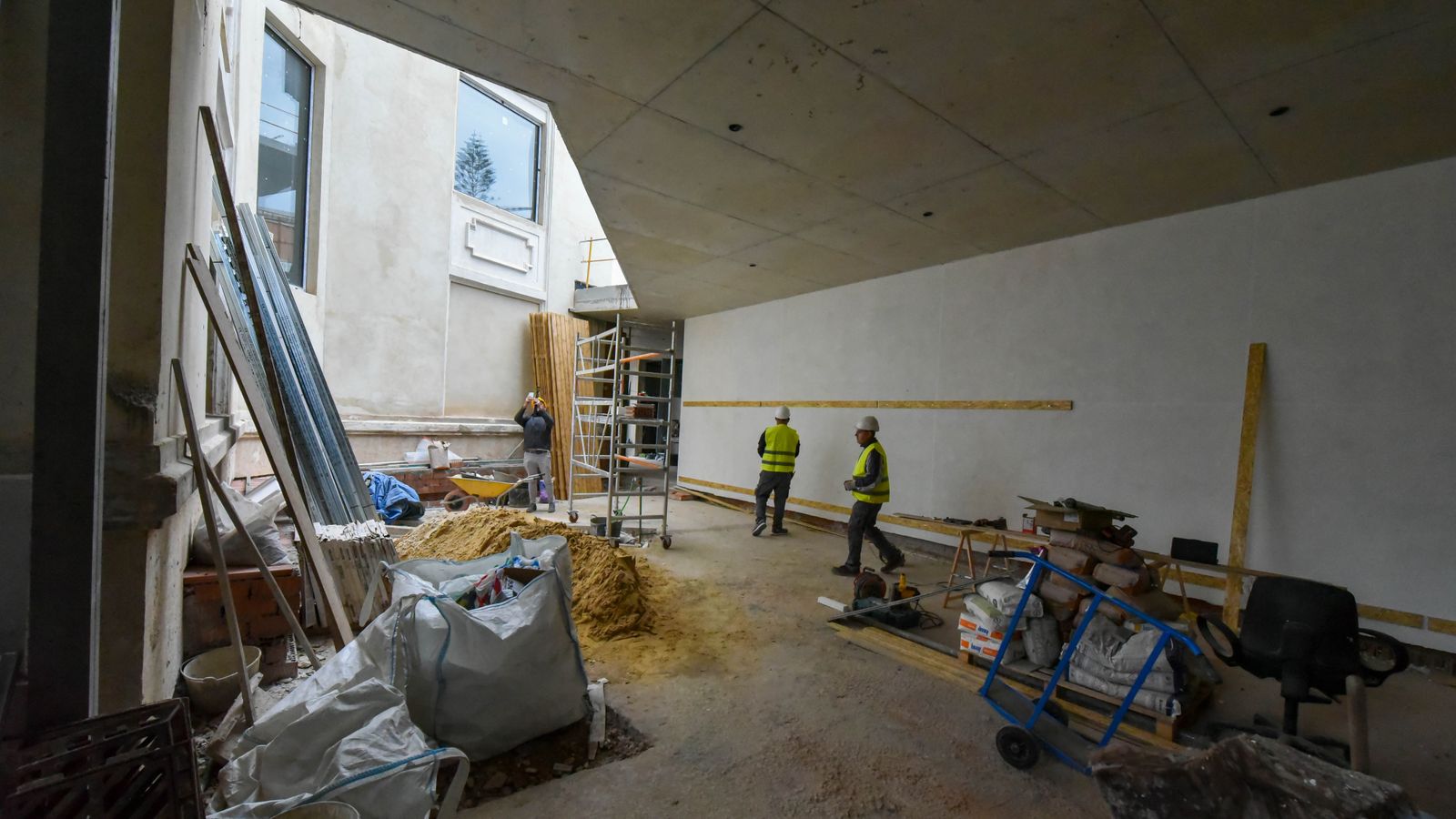 Las obras del centro Paco de Lucía , en imagenes