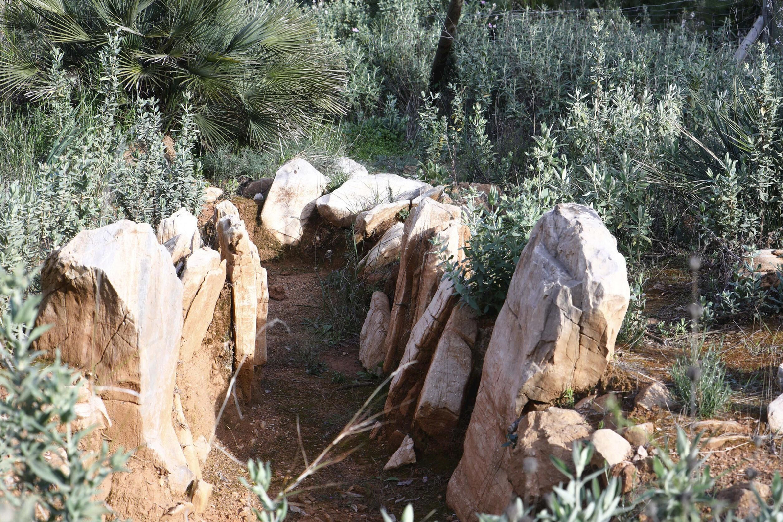 Dolmen en La Sierrezuela de Posadas.