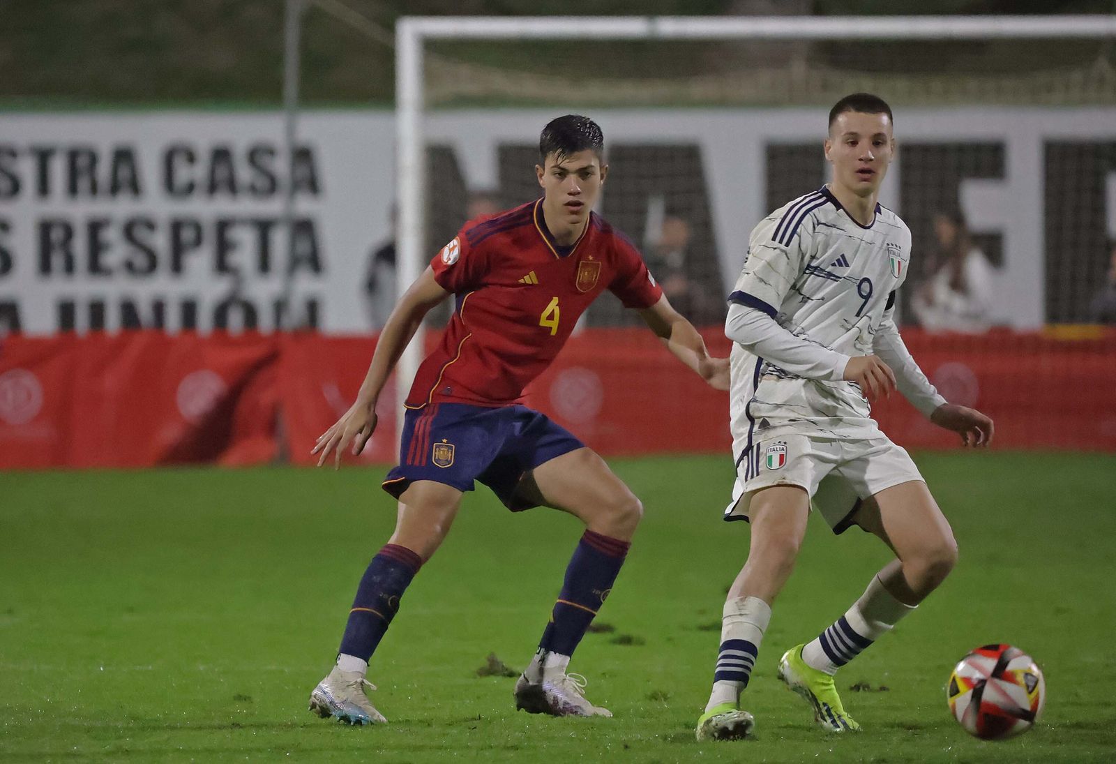 Las mejores fotos del España - Italia sub-17: Camarda, Oyono, Iago y Reyes en Los Barrios